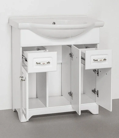 Тумба под раковину Style Line Олеандр-2 75 (2ящ.) ЛС-00000048 Тумба под раковину Style Line Олеандр-2 75 (2ящ.) ЛС-00000048