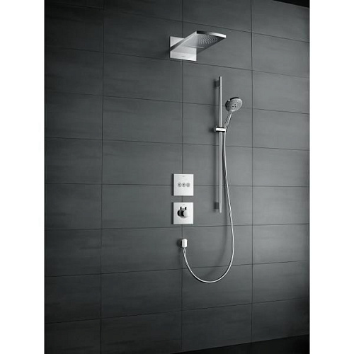 Смеситель для душа hansgrohe ShowerSelect Highflow термостатический 15760000 Смеситель для душа hansgrohe ShowerSelect Highflow термостатический 15760000