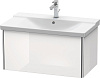 Картинка анонса товара «тумба под раковину duravit xsquare xs408102222 подвесная 81 см белая глянцевый»