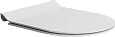 Крышка-сиденье GSI NORM/PURA/KUBE X тонкое из термоактивных смол с антибактериальным покрытием и пла MS86CSN09 Крышка-сиденье GSI NORM/PURA/KUBE X тонкое из термоактивных смол с антибактериальным покрытием и пла MS86CSN09