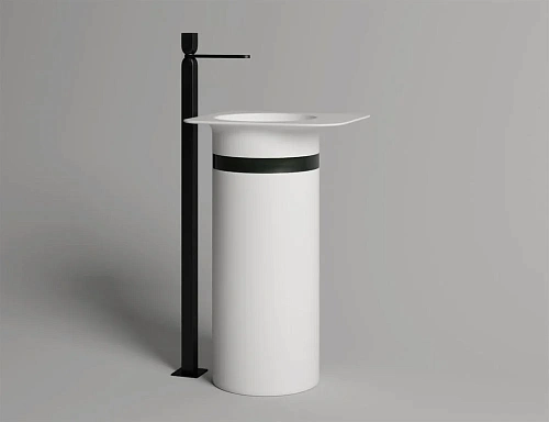 Раковина Salini NINFEA 01 покраска по RAL полностью 130221MF 540x447 напольная S-Stone Раковина Salini NINFEA 01 покраска по RAL полностью 130221MF 540x447 напольная S-Stone