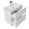 Тумба под раковину GROSSMAN АДЕЛЬ-НОРМА-80 см белая (ум. Aдель-80) напольная 108023 Тумба под раковину GROSSMAN АДЕЛЬ-НОРМА-80 см белая (ум. Aдель-80) напольная 108023