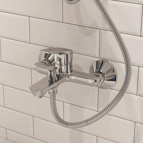 Смеситель для ванны STWORKI Монтре MO-05cr 551211 Смеситель для ванны STWORKI Монтре MO-05cr 551211