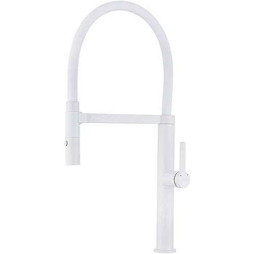 Смеситель для кухни Paulmark LEADER белый матовый Le214101-WH Смеситель для кухни Paulmark LEADER белый матовый Le214101-WH