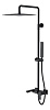 Картинка анонса товара «душевая система boheme qubic matt black 478-b»