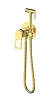 Гигиенический душ Wonzon &amp; Woghand брашированное золото (WW-88829010-BG)