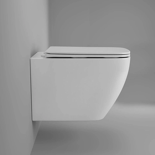 Унитаз подвесной Grossman Thin Rim GR-5603S (520х365х345) тонкий ободок, белый, с крышкой микролифт Унитаз подвесной Grossman Thin Rim GR-5603S (520х365х345) тонкий ободок, белый, с крышкой микролифт