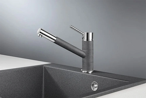 Смеситель для кухни Granula 0010, ГРАФИТ Смеситель для кухни Granula 0010, ГРАФИТ