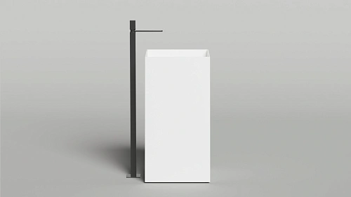 Раковина Salini ARMONIA SQUARE 01 130521M 450x450 напольная S-Stone Раковина Salini ARMONIA SQUARE 01 130521M 450x450 напольная S-Stone