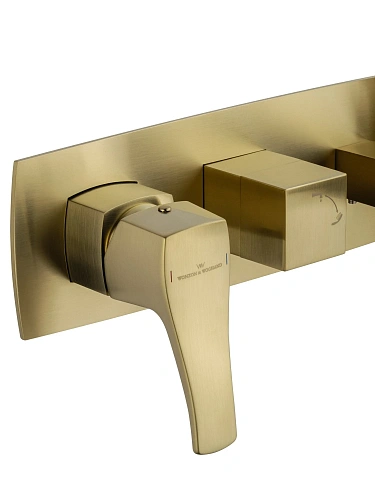 Смеситель для ванны Wonzon & Woghand FLEX встраиваемый, брашированное золото (WW-88889072-BG) Смеситель для ванны Wonzon & Woghand FLEX встраиваемый, брашированное золото (WW-88889072-BG)