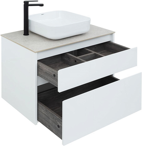 Тумба под раковину Aquanet Nova Lite 75 белый (2 ящика) 00242272 Тумба под раковину Aquanet Nova Lite 75 белый (2 ящика) 00242272