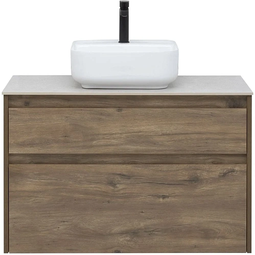 Тумба под раковину Aquanet Nova Lite 90 дуб рустикальный (2 ящика) 00249518 Тумба под раковину Aquanet Nova Lite 90 дуб рустикальный (2 ящика) 00249518