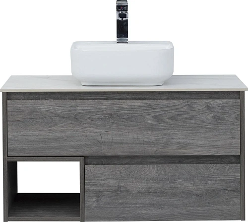 Тумба с раковиной STWORKI Карлстад 90 дуб рошелье, монте тиберио 425499 Тумба с раковиной STWORKI Карлстад 90 дуб рошелье, монте тиберио 425499