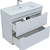Тумба под раковину Aquanet Практика 80 белый матовый 00330459 напольная/подвесная Тумба под раковину Aquanet Практика 80 белый матовый 00330459 напольная/подвесная