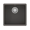 Кухонная мойка Lemark SINARA 440-U встраиваемая снизу из кварцгранита, серый шелк 9910071 Кухонная мойка Lemark SINARA 440-U встраиваемая снизу из кварцгранита, серый шелк 9910071
