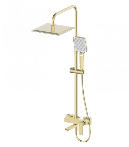Душевая система Wonzon & Woghand FORZA брашированное золото (WW-739031-BG) Душевая система Wonzon & Woghand FORZA брашированное золото (WW-739031-BG)