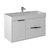 Тумба под раковину BRIZ Сохо т120-100 под раковину Виллис 244 03-20100-17 00 БЕЛ белый