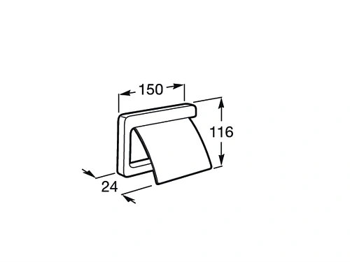 Держатель туалетной бумаги Roca Tempo 817033001 Держатель туалетной бумаги Roca Tempo 817033001