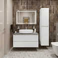 Тумба со столешницей и раковиной BelBagno KRAFT 100 kraft100bo-kepmgl-1084-set подвесная KRAFT100BO-KEPMGL-1084-SET Тумба со столешницей и раковиной BelBagno KRAFT 100 kraft100bo-kepmgl-1084-set подвесная KRAFT100BO-KEPMGL-1084-SET