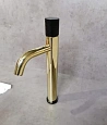 Смеситель для раковины Boheme STICK 122-GB GOLD Matt Black Смеситель для раковины Boheme STICK 122-GB GOLD Matt Black