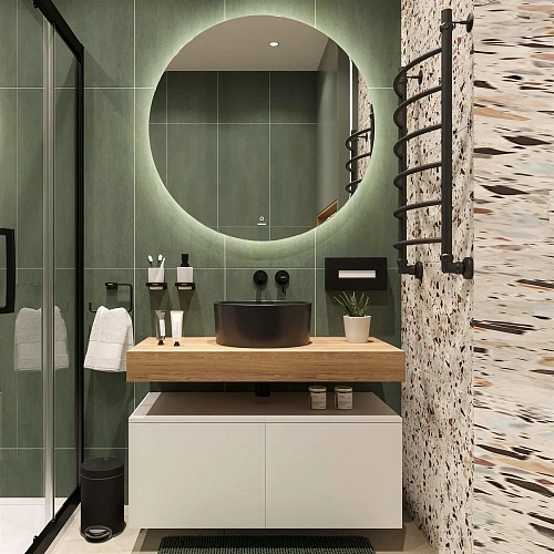 Комплект мебели STWORKI Ольборг 100 столешница дуб французский, без отверстий, 2 тумбы 50 487255 Комплект мебели STWORKI Ольборг 100 столешница дуб французский, без отверстий, 2 тумбы 50 487255