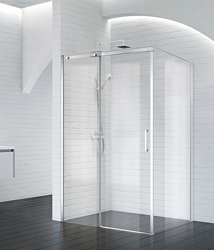 Душевой уголок BelBagno ACQUA-AH-1-100/90-C-Cr Душевой уголок BelBagno ACQUA-AH-1-100/90-C-Cr