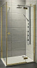 Картинка анонса товара «душевой уголок radaway almatea gold kdj 32148-09-01nr 90х80 прозрачное стекло r»