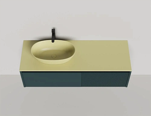 Тумба со столешницей Salini Domino 1400 27D.СС.080.060.E эмаль влагостойкий мдф Тумба со столешницей Salini Domino 1400 27D.СС.080.060.E эмаль влагостойкий мдф