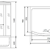 Душевая кабина Timo Lux T-7770 170x88x220, турецкая баня хамам Душевая кабина Timo Lux T-7770 170x88x220, турецкая баня хамам