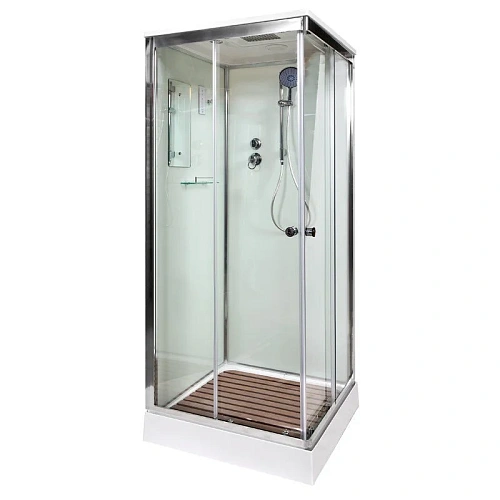 Душевая кабина Dto K401S (K401SEL) 100x100 см с электрикой Душевая кабина Dto K401S (K401SEL) 100x100 см с электрикой