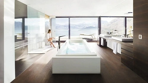 Смеситель для ванны GROHE Allure Brilliant, напольный, темный графит глянец (23119A00) Смеситель для ванны GROHE Allure Brilliant, напольный, темный графит глянец (23119A00)