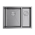 Кухонная мойка Omoikiri Taki 58-2-U/IF-IN-L нерж.сталь/нержавеющая сталь 4993768 Кухонная мойка Omoikiri Taki 58-2-U/IF-IN-L нерж.сталь/нержавеющая сталь 4993768