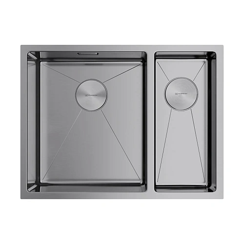 Кухонная мойка Omoikiri Taki 58-2-U/IF-IN-L нерж.сталь/нержавеющая сталь 4993768 Кухонная мойка Omoikiri Taki 58-2-U/IF-IN-L нерж.сталь/нержавеющая сталь 4993768