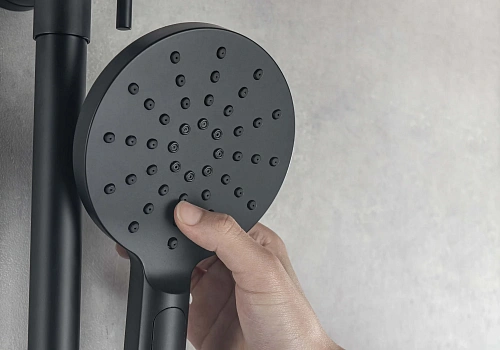 Душевая система Aquatek ВЕГА AQ2046MB черный матовый Душевая система Aquatek ВЕГА AQ2046MB черный матовый