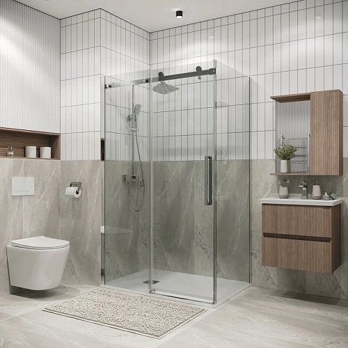 Боковая стенка GROSSMAN Classic 200.K33.04.80.10.00 (80x195) хром, стекло прозрачное Боковая стенка GROSSMAN Classic 200.K33.04.80.10.00 (80x195) хром, стекло прозрачное