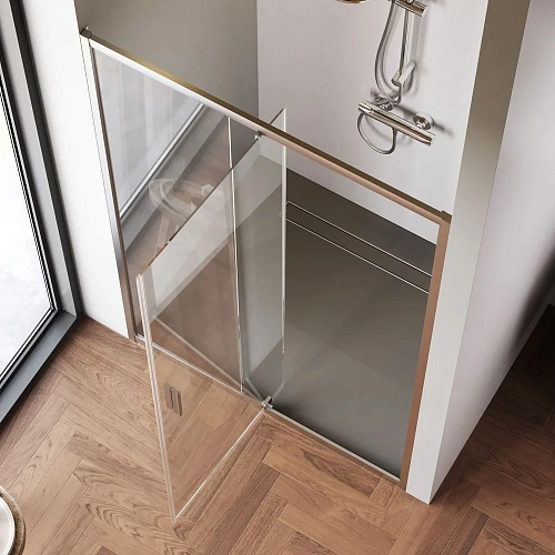 Душевая дверь AM.PM Gem W90G-120-1P-MT 120x195, серебро, стекло прозрачное Душевая дверь AM.PM Gem W90G-120-1P-MT 120x195, серебро, стекло прозрачное