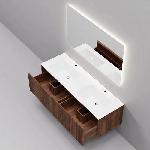 Комплект мебели ArtDecco Camilla 140 ACM14W22D2M0 черный орех Комплект мебели ArtDecco Camilla 140 ACM14W22D2M0 черный орех