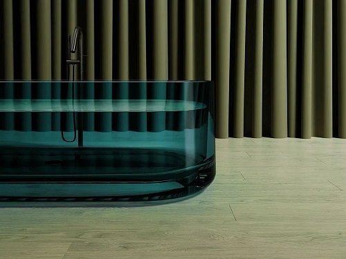 Ванна отдельностоящая ABBER AT9708Aquamarin 170x75 универсальная, бирюзовый полиэфирная смола Ванна отдельностоящая ABBER AT9708Aquamarin 170x75 универсальная, бирюзовый полиэфирная смола