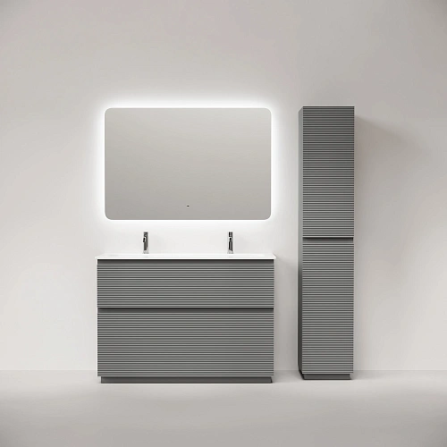 Тумба под раковину SANCOS Folk Floor FL120FES 1190х445х850 Ergraut soft, напольная Тумба под раковину SANCOS Folk Floor FL120FES 1190х445х850 Ergraut soft, напольная