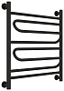 Полотенцесушитель водяной Сунержа Элегия+ 600х600 31-0205-6060 Матовый черный