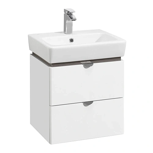 Тумба под раковину Aquaton Скай PRO 60 белый глянец 1A238201SY010 Тумба под раковину Aquaton Скай PRO 60 белый глянец 1A238201SY010