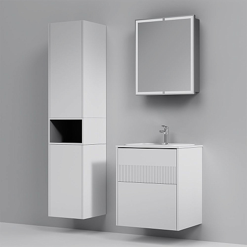 Тумба под раковину AM.PM Func M8FFUX0602WM push-to-open, 60 см, белый матовый Тумба под раковину AM.PM Func M8FFUX0602WM push-to-open, 60 см, белый матовый