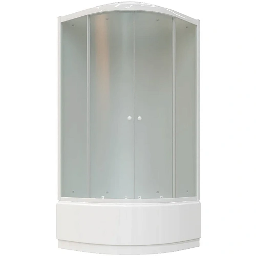 Душевая кабина Parly EB921 900x900 профиль белый, стекло матовое Душевая кабина Parly EB921 900x900 профиль белый, стекло матовое