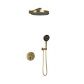 Душевая система Sancos Space SC3006BG встраиваемый с термостатом, брашированное золото Душевая система Sancos Space SC3006BG встраиваемый с термостатом, брашированное золото