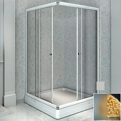 Душевой уголок Radomir Дрим 100х110 1-09-2-0-0-1231 прямоугольный, стекла матовые, профиль матовый хром Душевой уголок Radomir Дрим 100х110 1-09-2-0-0-1231 прямоугольный, стекла матовые, профиль матовый хром