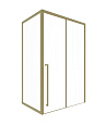 Душевой уголок Timo (T52L+T63)  TDSS-120/17C-8L, раздвижная дверь 1200x2000, профиль золото матовое,  торцевое стекло TSS-1000/17C-8 1000x2000 Душевой уголок Timo (T52L+T63)  TDSS-120/17C-8L, раздвижная дверь 1200x2000, профиль золото матовое,  торцевое стекло TSS-1000/17C-8 1000x2000