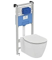 Комплект 3 в 1 Ideal Standard E8822301PC15 инсталляция PROSYS с подвесным унитазом CONNECT Rimless E Комплект 3 в 1 Ideal Standard E8822301PC15 инсталляция PROSYS с подвесным унитазом CONNECT Rimless E