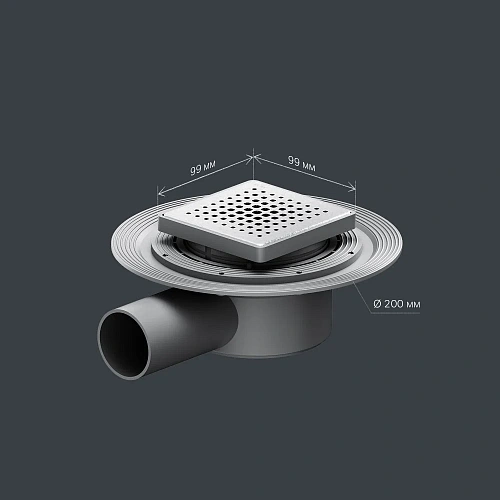 Душевой трап AM.PM Master Flow W01BD-P11-010-01SB Cut Gradient 10см сталь матовая Душевой трап AM.PM Master Flow W01BD-P11-010-01SB Cut Gradient 10см сталь матовая