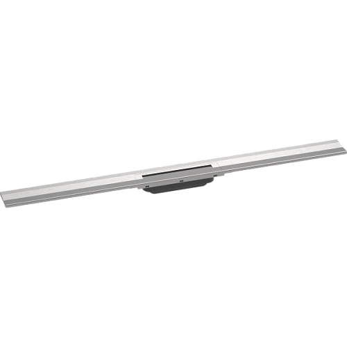 Решетка для водоотводящего желоба Hansgrohe RainDrain Flex, 100 см, укорачиваемая 56053800, шлифован Решетка для водоотводящего желоба Hansgrohe RainDrain Flex, 100 см, укорачиваемая 56053800, шлифован