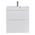 Тумба под раковину BelBagno MARINO-H60-700-2C-SO-BL-P подвесная 700x450 Bianco Lucido Тумба под раковину BelBagno MARINO-H60-700-2C-SO-BL-P подвесная 700x450 Bianco Lucido